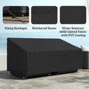 Outsunny 3 Seater Rain Cover Garden Sofa Chair Bench Protector 218x111x101cm