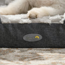 PawHut Dog Bed Calming Pet Bed Dog Mattress for Small Dogs - Charcoal Grey