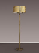Banham Floor Lamp with 3 Lights Brass & Gold