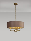 Banham Pendant Light with 3 Lights Gold & Grey