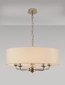 Banham Pendant Light with 5 Lights Gold & Ivory