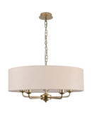 Banham Pendant Light with 5 Lights Gold & Nude