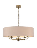 Banham Pendant Light with 5 Lights Gold & Nude