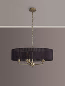 Banham Pendant Light with 3 Lights Gold & Black