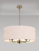 Banham Pendant light with 5 lights  Gold & Nude