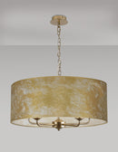 Banham Pendant Light with 5 lights Gold  & White