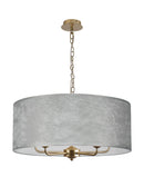 Banham Pendant Light with 5 lights  Gold & Grey