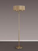 Banham Floor Lamp with 3 Lights  Gold &  Bronze