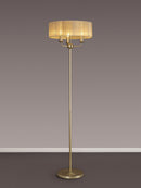 Banham Floor Lamp with 3 Lights  Gold &  Bronze