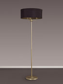 Banham Floor Lamp with 3 Lights  Gold &  Black