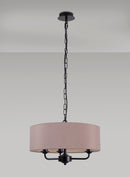Banham Pendant Light with 3 Lights  Black Taupe & Gold