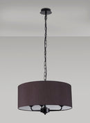 Banham Pendant Light with 3 Lights Black