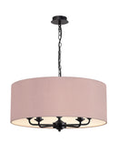 Banham Pendant Light with 5 Lights Black & Taupe