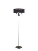 Banham Floor Lamp with 3 Lights Black
