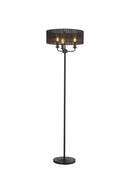 Banham Floor Lamp with 3 Lights Black