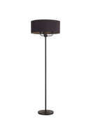Banham Floor Lamp with 3 Lights -  Black & Gold
