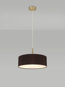 Bayswater Ceiling Light with 5 Lights Antique Brass Black & White