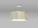 Bayswater Ceiling Light with 3 Lights Chrome & Silver