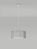 Bayswater Pendant Light with 3 Lights - Chrome & Silver