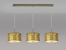 Bayswater Pendant Light with 3 Lights Antique Brass & Gold