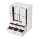 Sheonly Free Standing Faux Leather Jewellery Box