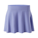 High Waisted Pleated Tennis Skirt With Pockets - Blue