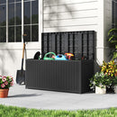 Garden Sanctuary Garden Cushion Storage Box Waterproof Black