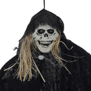 Halloween Hanging Skeleton Ghost with Sensor