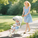 AIYAPLAY 5 in 1 Foldable Kids Trike, Toddler Tricycle for 1-3 Years,