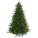 HOMCOM Artificial Christmas Tree with Metal Base, Hinged Branches