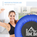 HOMCOM Î¦81cm Fitness Trampoline Exercise, Max Load 100 KG, Blue Black