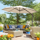 Outsunny Cantilever Parasol 3m - Beige