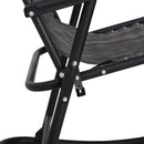 Outsunny Rocking Chair Folding - Grey