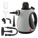 HOMCOM Handheld Steam Cleaner Multi-purpose Steamer W/ 9 Pieces Accessory Grey