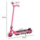 AIYAPLAY Electric Scooter for Ages 6-14, with Colourful Light