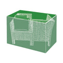 Silver & Stone Outdoor Furniture Cover for Corner Sofa