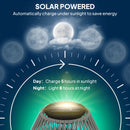 Outsunny Rattan Solar Lamp, Auto On/Off Garden Lantern