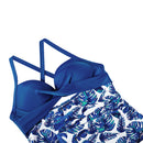 Womens Cut-Out Swimsuit with Cross Straps