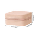 Sheonly Portable PU Leather Travel Jewellery Box