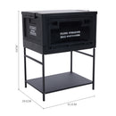 Livingandhome 30L Collapsible Camping Storage Box