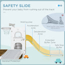 AIYAPLAY 4 In 1 Kids Slide For Indoor Use, For Toddlers 1-3 Years, Grey