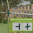 Outsunny Fruit Cage, Plant Protection Tent, Black