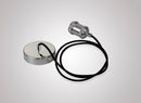 Dromore Suspension Kit with 1 Light Nickel & Black