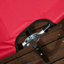 Outsunny Folding Sun Loungers Set of 2 with Adjustable Backrest