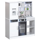 AIYAPLAY Play Kitchen W/ Sounds Lights, Microwave