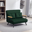 HOMCOM Click Clack 2 Seater Sofa Bed for Living Room, Guest Room