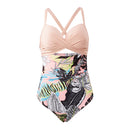 Womens Cut-Out Swimsuit with Cross Straps
