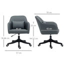 Vinsetto Office Chair with Rechargeable Vibration Massage