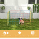 PawHut Pet Playpen Dog Puppy Crate Kennel w/ Door, 60H x ?156cm