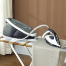 HOMCOM Steam Generator Iron, Large Water Tank, Smart ECO Mode, Self-Cleaning